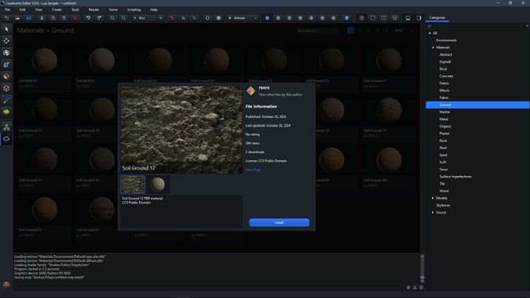 Leadwerks Game Engine: screenshot