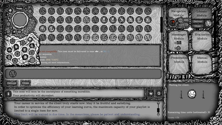 No Pacing when the Client is Here screenshot