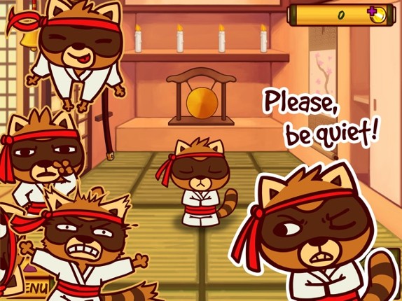 Please be Quiet - Do Not Disturb the Virtual Pet Raccoon screenshot