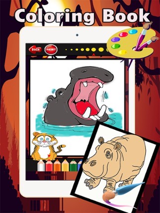 Preschool Coloring Book: coloring pages games free for toddlers and kids screenshot
