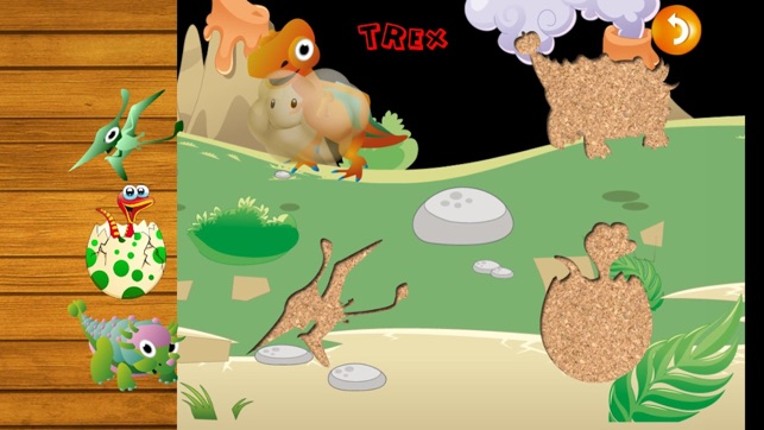 QCat - Puzzle & Trivia of Dino World For Toddlers and Kids (free) screenshot