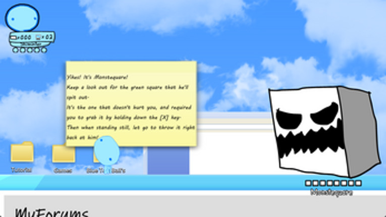 Shimeji Adventure screenshot