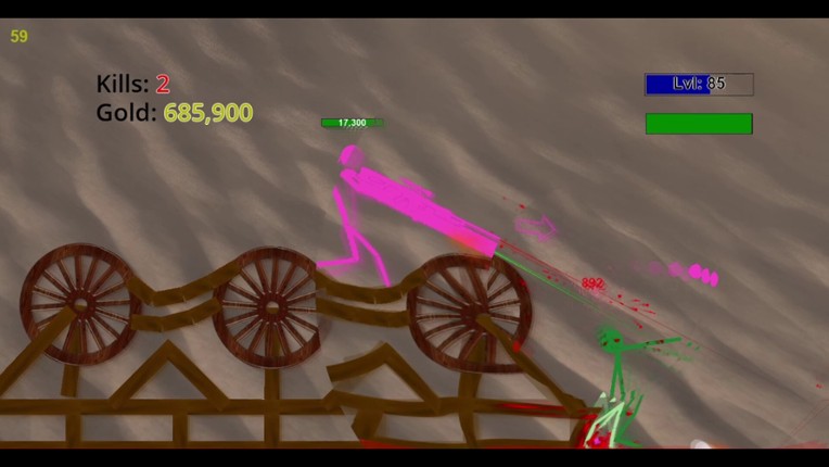 Stickman Physics Battle Arena screenshot