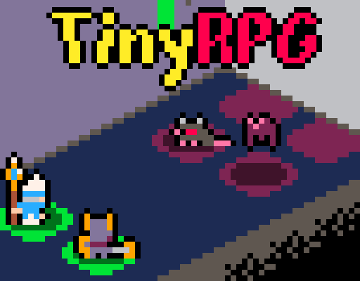 Games like TinyRPG (LOWREZJAM Version)