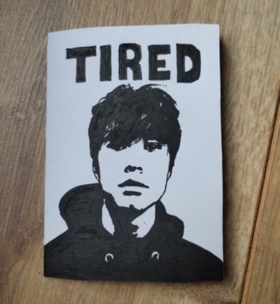 Tired zine screenshot