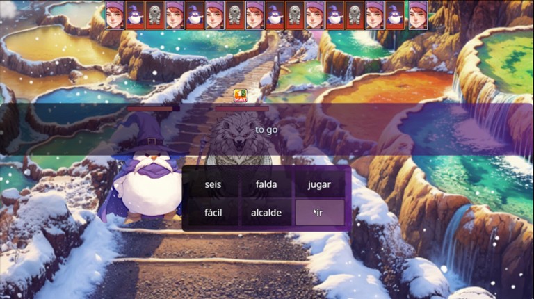 WonderLang Spanish screenshot