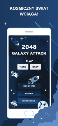 2048 Galaxy Attack screenshot