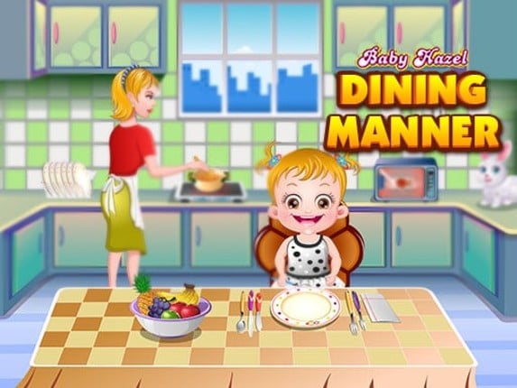 Baby Hazel Dining Manners Game Cover