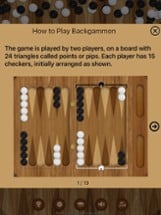 Backgammon Classic Board Live Image