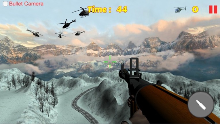 Bazooka Helicopter Shooting Sniper Game screenshot