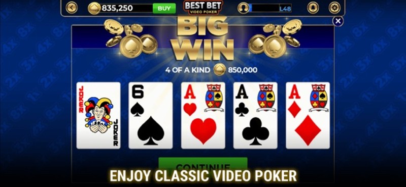 Best Bet Video Poker screenshot