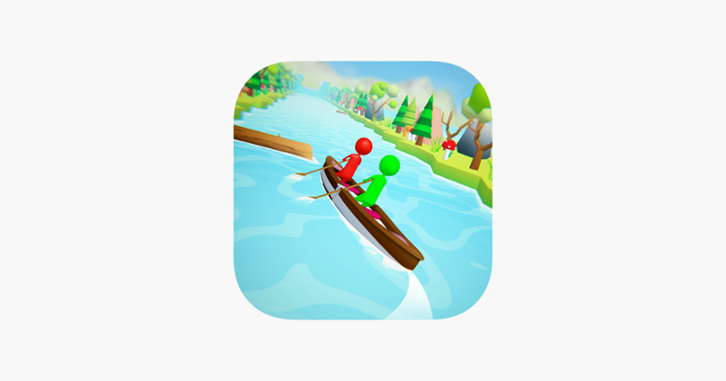 Canoe Boat Rush Game Cover