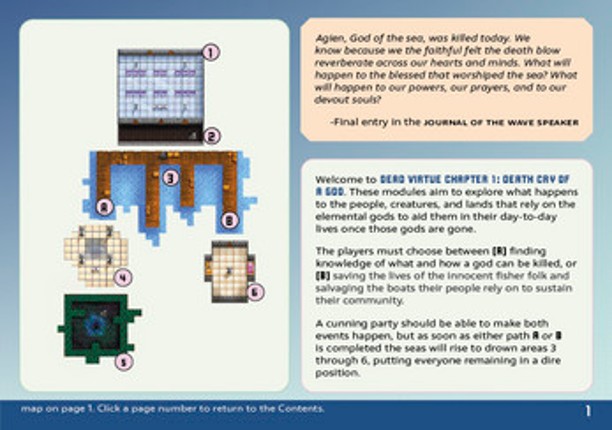 Death Cry of a God: Dead Virtue Chapter 1 Image