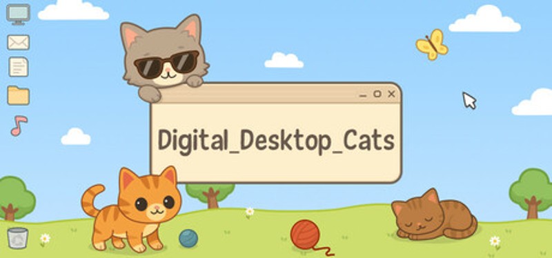 Digital Desktop Cats Image