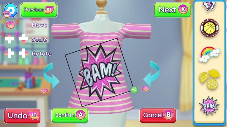 DIY Fashion Star screenshot