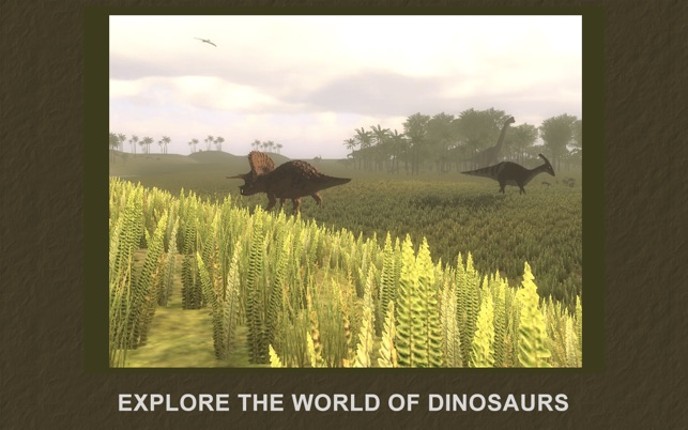 Explain 3D: Dinosaurs world - Jurassic encyclopedia. Watch and start walking with dinosaurs. Image