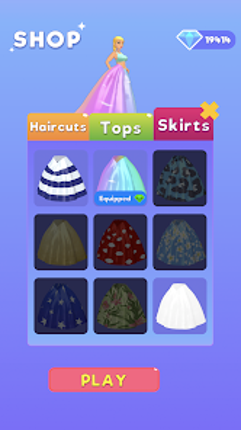 Hover Skirt: stack & dress up screenshot
