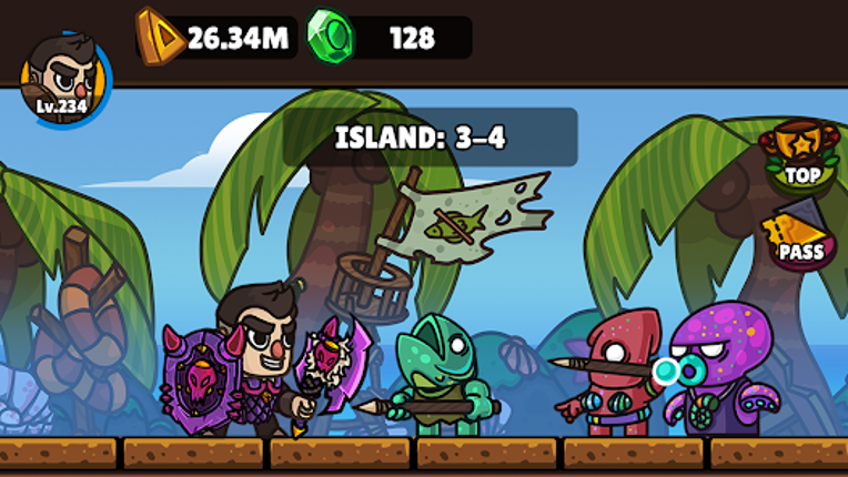Idle RPG Adventure Hero screenshot