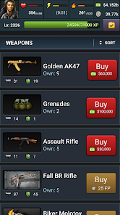 Zombie Slayer: Text RPG MMORPG screenshot