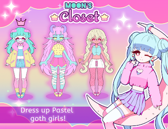 Moon's Closet dress up game screenshot