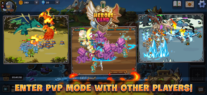 Mega War - Heroes Land screenshot