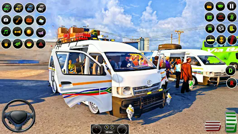 Dubai Van Driving Van Games 3D screenshot