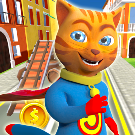 Super Hero Cat Run Image