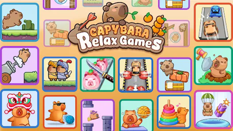 Capybara Relax Games screenshot