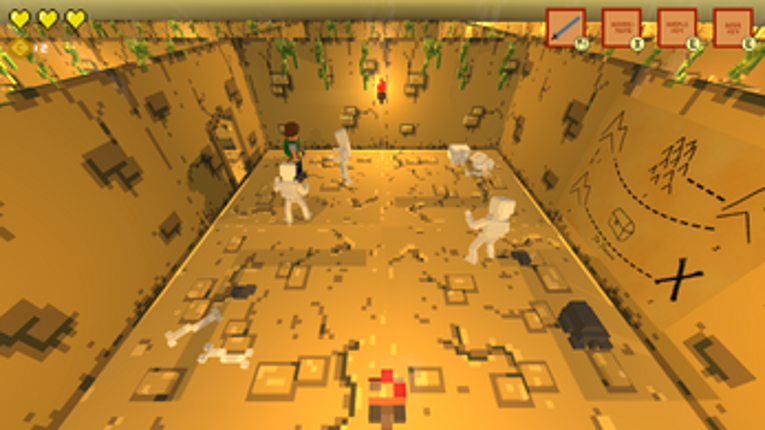 3D Dot Game - Desertic Heroes screenshot