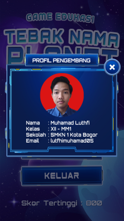 Game Tebak Nama Planet Image