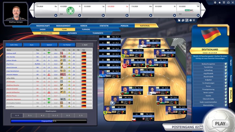 Handball Manager 2021 screenshot