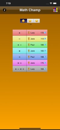 Math Champ Game screenshot