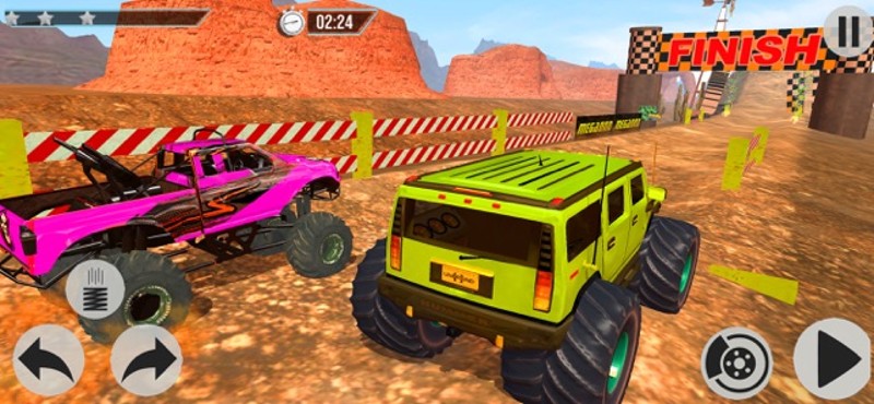 Monster Truck Ramp Jump screenshot