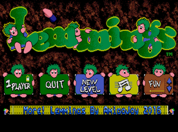 More! Lemmings (Amiga, CD32, CDTV) Image