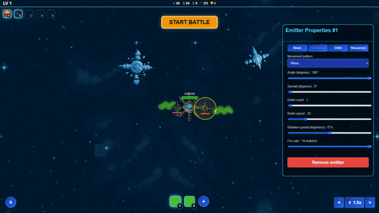 Pattern Survivors: Bullet Hell (Create Chaos) screenshot