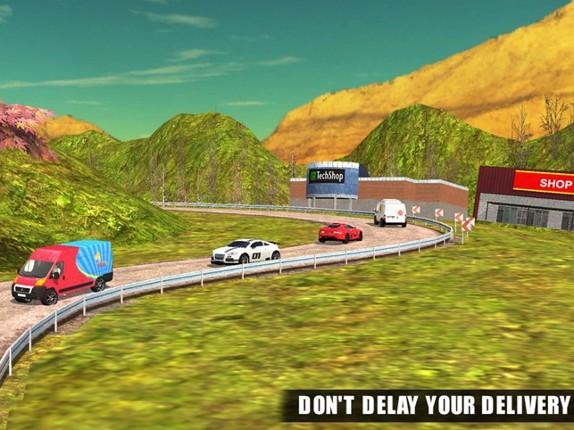 Pizza Delivery Van Simulator - City &amp; Offroad Driving Adventure screenshot