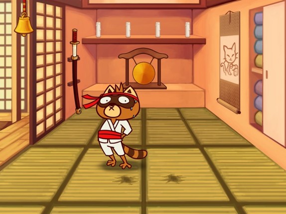 Please be Quiet - Do Not Disturb the Virtual Pet Raccoon Image