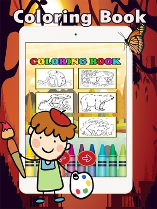 Preschool Coloring Book: coloring pages games free for toddlers and kids screenshot
