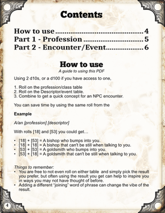 Quick Generator NPC Encounter Concepts 1 Image