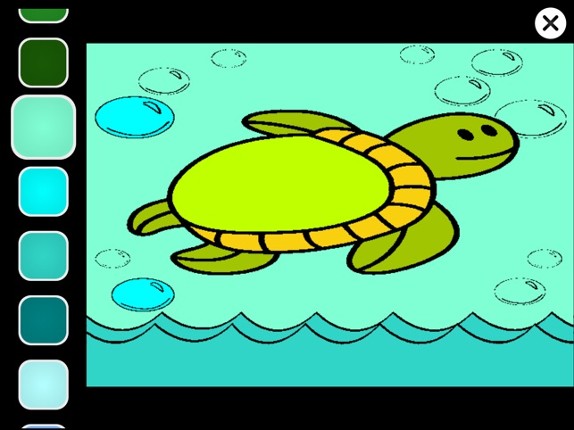 Sea Creatures Coloring Pages screenshot