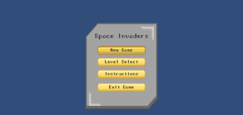 Space Invaders screenshot