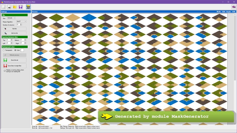 TileSetGenerator screenshot