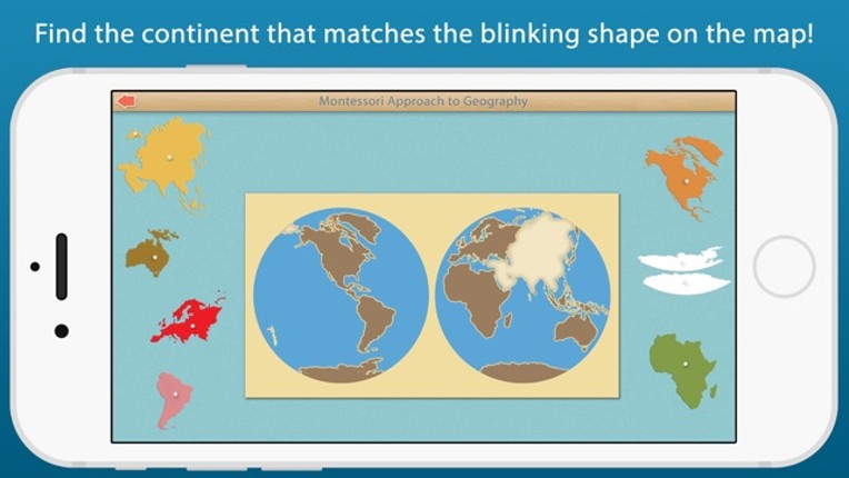 World Continents and Oceans - A Montessori Approach To Geography Image