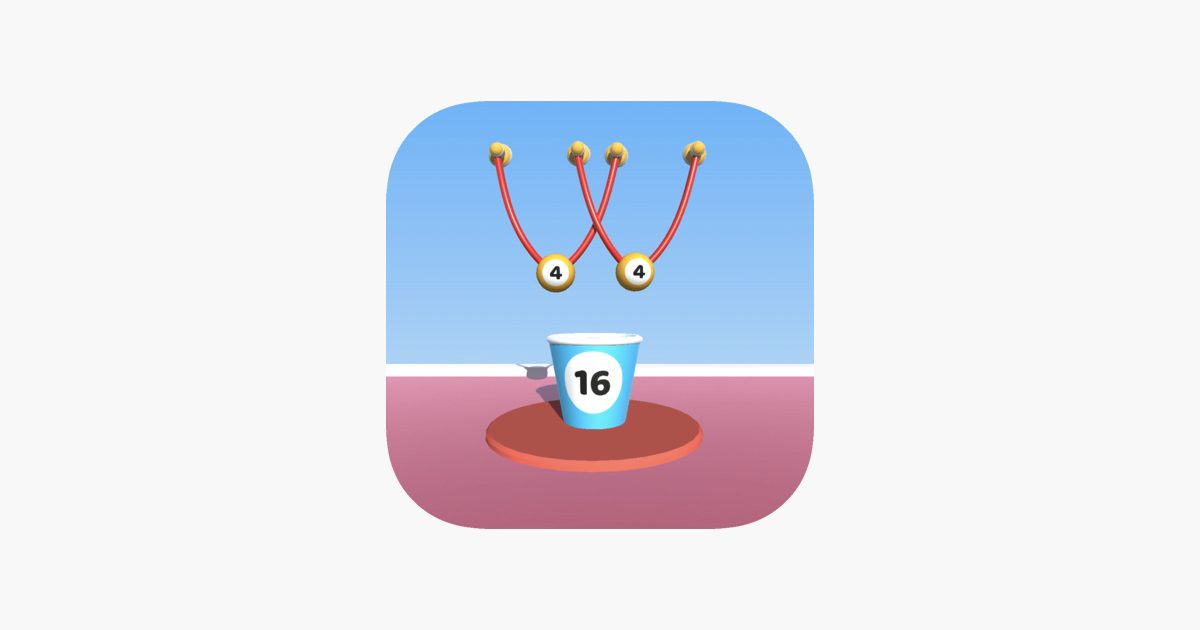 Games like 2048 Rope Balls