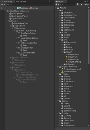 2D Platformer screenshot