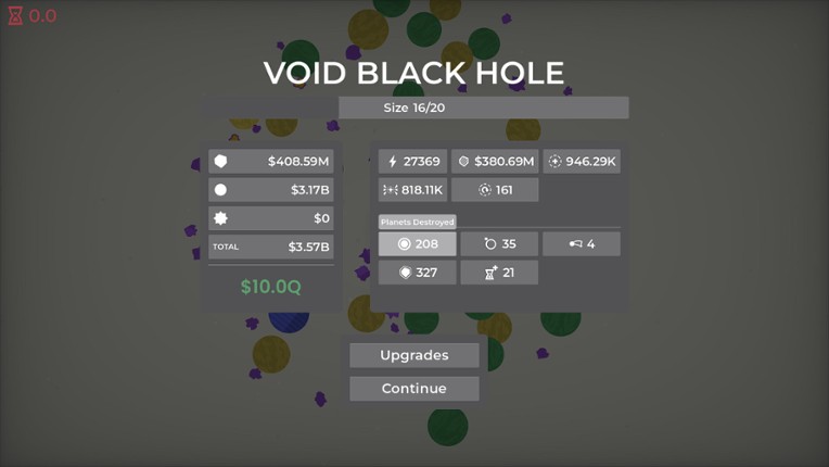 A Game About A Black Hole screenshot