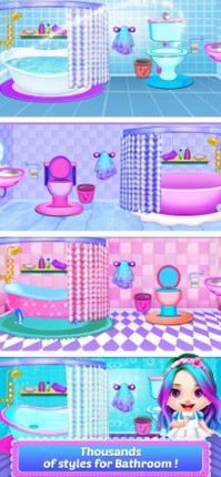 Baby Girls - Doll House Games screenshot