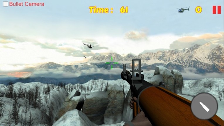 Bazooka Helicopter Shooting Sniper Game screenshot