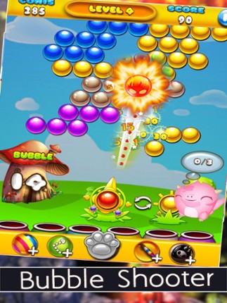 Bubble Shooter Deluxe - Land Pet Pop 2016 Free Edition screenshot