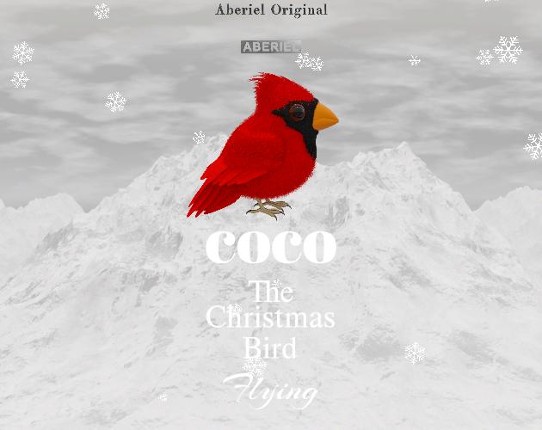 Coco The Christmas Bird Flying Image